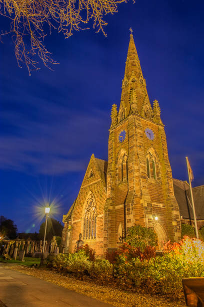 istock All Saints Church, Thornton Hough, Wirral, UK 671955600