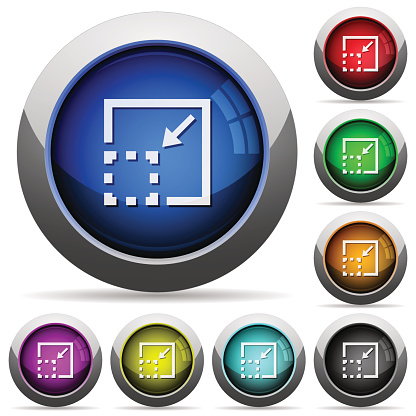 Minimize Button Examples Minimize Element Button Set Stock Illustration - Download Image Now ...