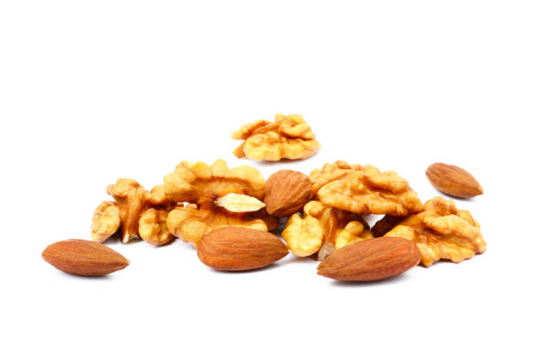 istock Healthy walnuts and almond 671962504