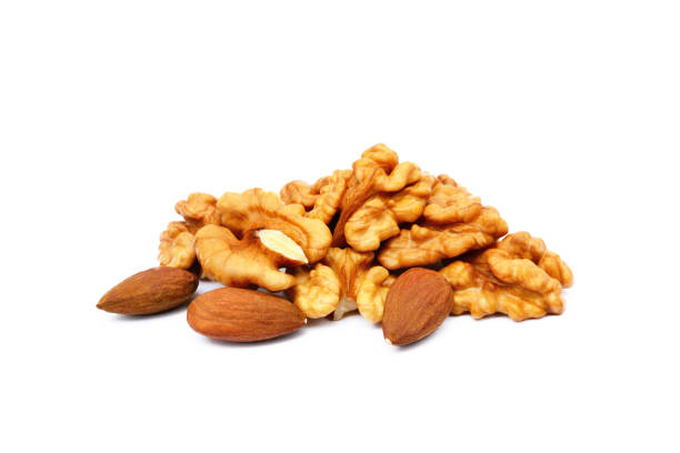 istock Healthy walnuts and almond 671962618