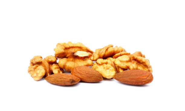 istock Healthy walnuts and almond 671962656