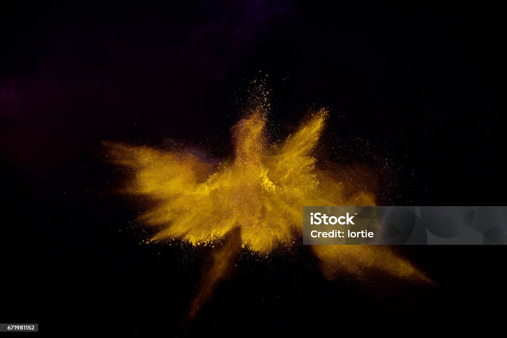 Esplosione d'oro - Foto stock royalty-free di Oro - Metallo