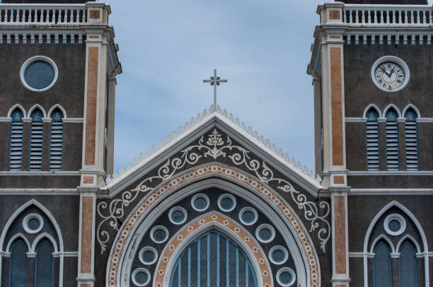 istock Beautiful Church in rural area 672011510