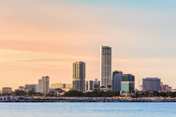 istock Metropolitan George Town city, Penang 672043922