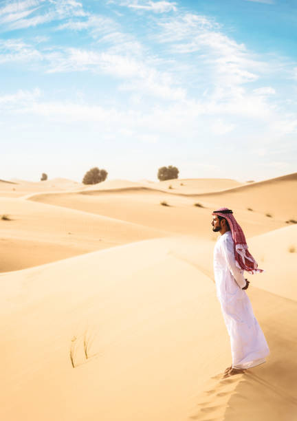 istock arabic man observing the heritage 672047208