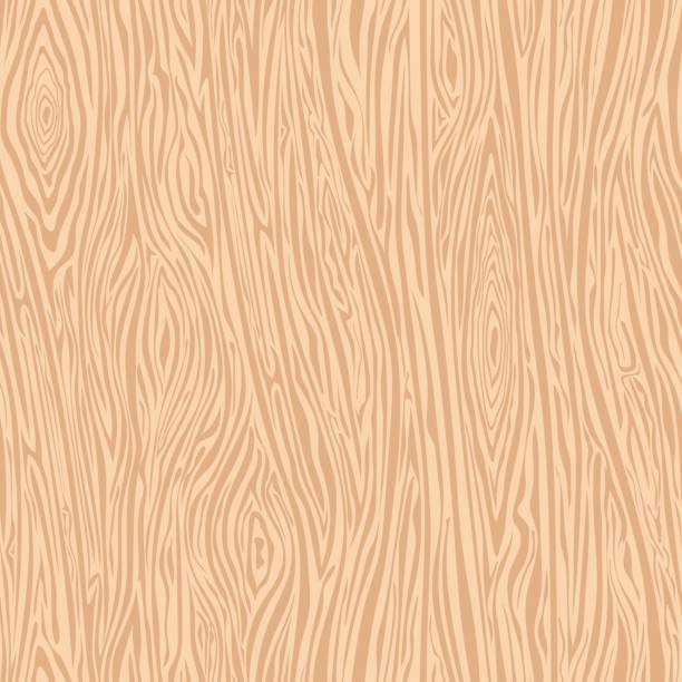 Wood texture seamless Seamless painted wood texture. Woodgrain background for table, floor, wall, boards, fence, panel and other. Design detailed brown natural pattern. Small lines. loopable elements stock illustrations