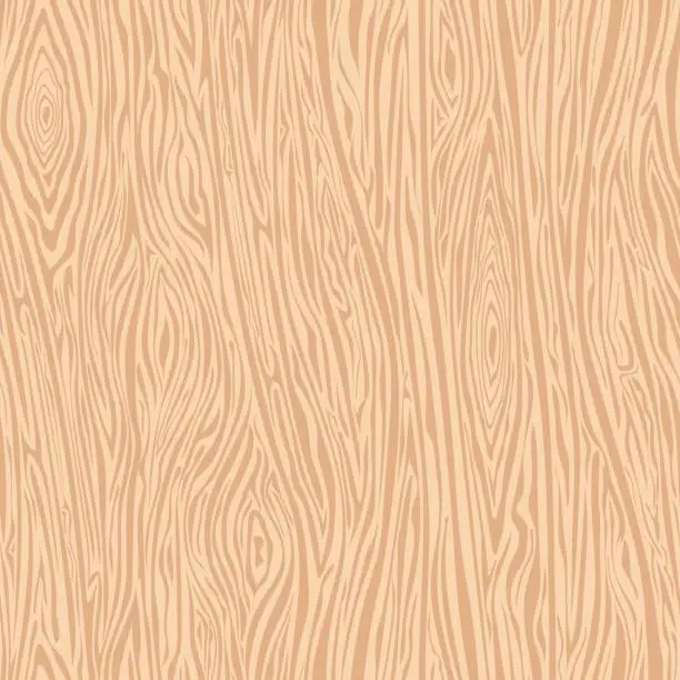 Vector illustration of Wood texture seamless