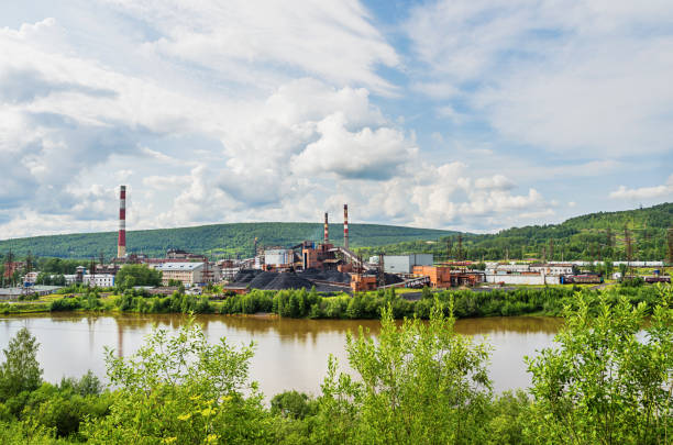 istock Coke plant by the river 672061062