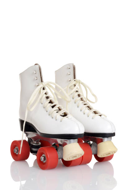 istock women white quad roller skates 672061280