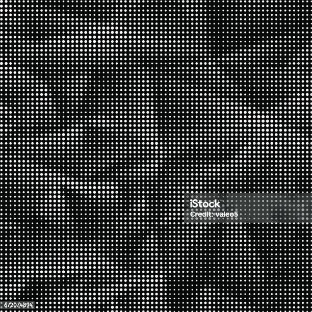 White Point Pattern Halftone White Halftone Pattern Stock Illustration - Download Image Now ...