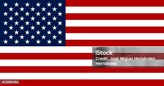 istock Flag of the United States of America Illustration 672085354