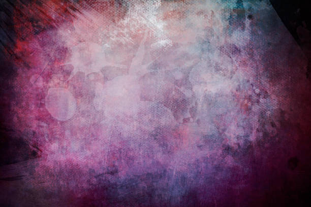 istock grungy purple canvas background or texture 672089828