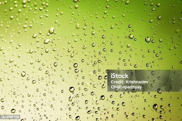 Water Drops Background Stock Photo - Download Image Now - Abstract, Backgrounds, Bubble