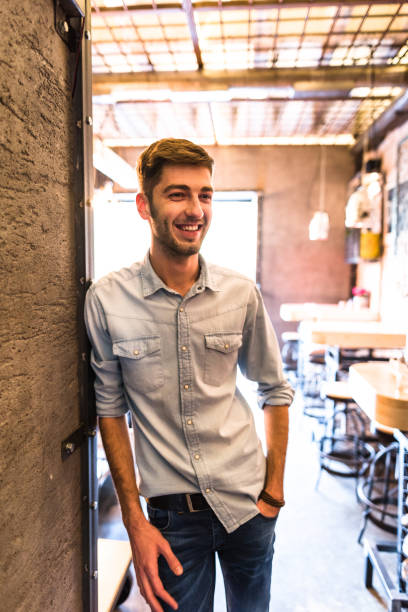 istock happiness man in the cafe 672094122