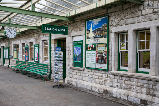 Swanage Railway station.  Swanage Railway is a heritage railway between the towns of Swanage and Norden.