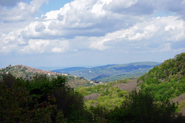 istock Tuscan countryside, Maremma, Salaiola, 672109950