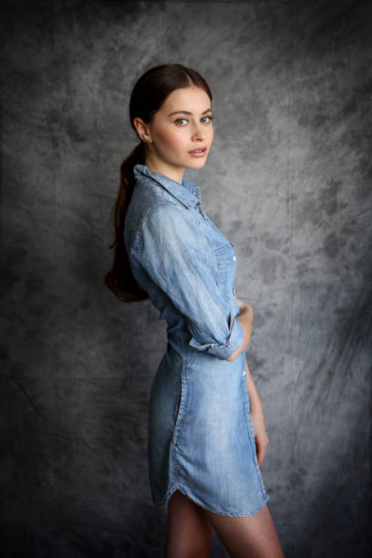 istock Beautiful young female brunette 672135882