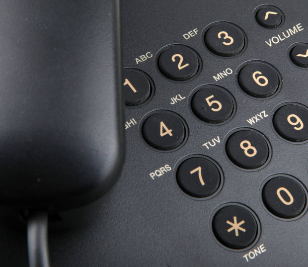 istock telephone isolated on white background 672137854