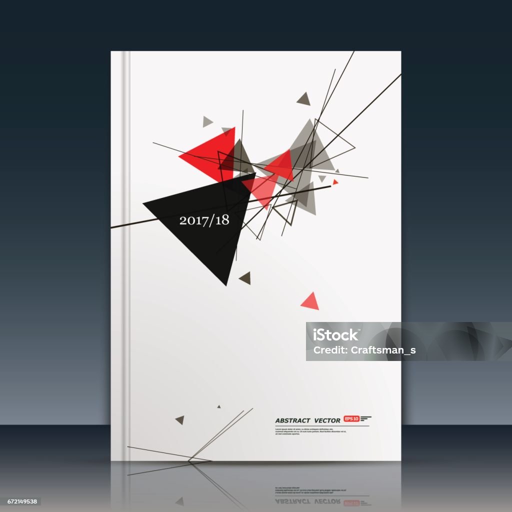 Abstract Front Page Abstract Theme Text Frame Surface White A4 Brochure Cover Design Title ...