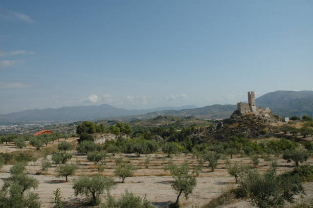 istock The castle ruins in Penella - Costa Blanca - Spain 672149952