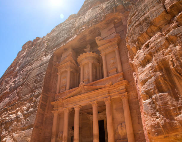 istock Al Khazneh in Petra, Jordan 672153116