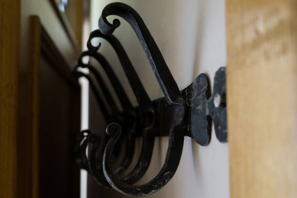 istock Wrought metal decoration. 672166014