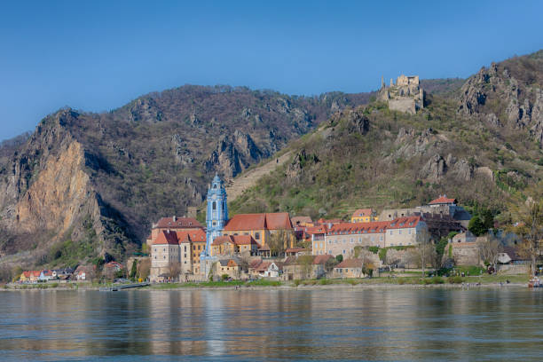 Dürnstein Abbey and Ruins in the Wachau in Lower Austria