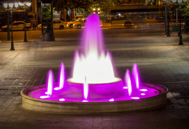 Fountain on Syntagma square in Athens, Greece