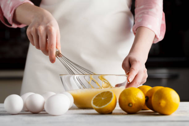 istock fresh eggs milk and flour on wooden table 672198798