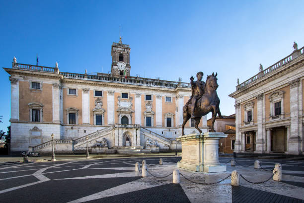 istock Campidoglio, Capitoline Hill, in Rome 672201562