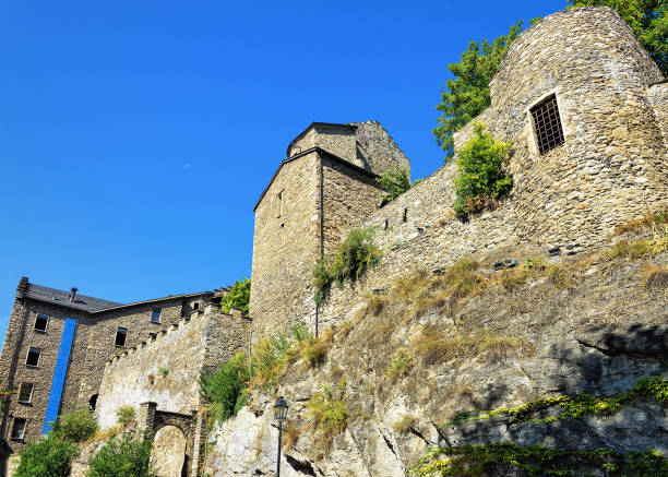 istock Ancient stoned building at Sion old town Valais Switzerland 672216776