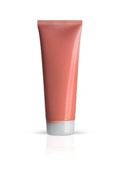 istock Plastic tube Cosmetic for face care 672220310