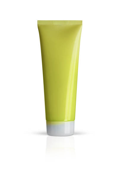 istock Plastic tube Cosmetic for face care 672220322
