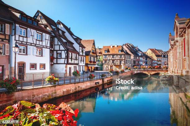 Town Of Colmar Stock Photo - Download Image Now - Strasbourg, France, Colmar