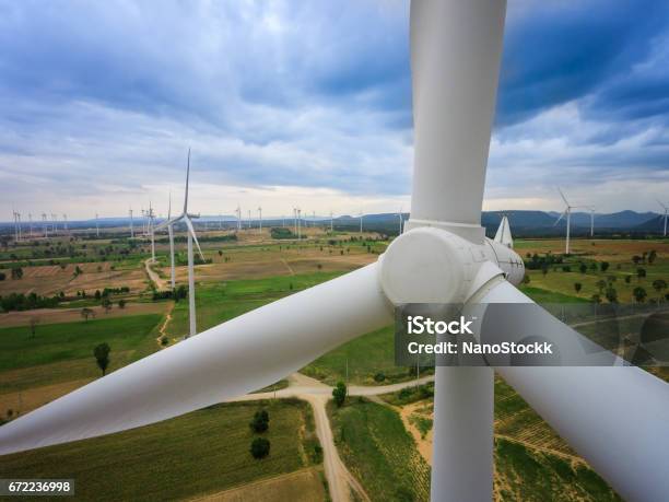 Windturbine Windenergiekonzept Stockfoto und mehr Bilder von Nahaufnahme - Nahaufnahme, Windenergie, Windkraftanlage