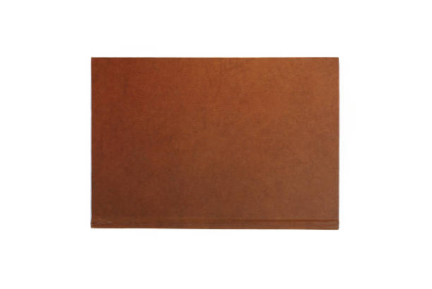 caderno marrom - paper craft brown document - fotografias e filmes do acervo