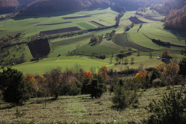 istock south german indian summer landscape 672284744