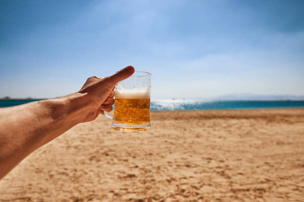 istock enjoy beer in the summer 672297084