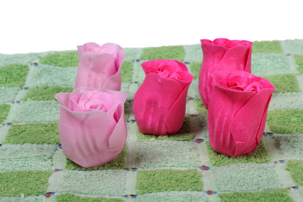 istock Flowers of soap 672305592
