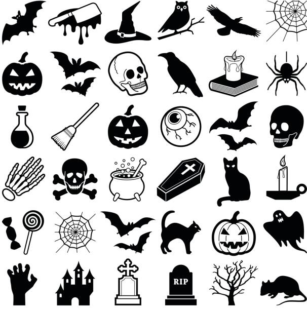 illustrazioni stock, clip art, cartoni animati e icone di tendenza di halloween - bare tree immagine