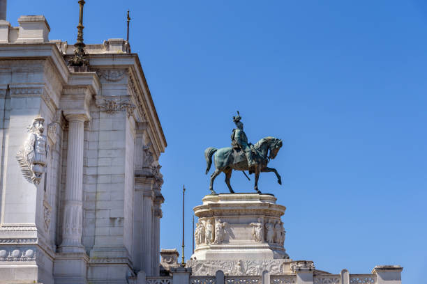 istock Altar of the Fatherland in Rome 672347096