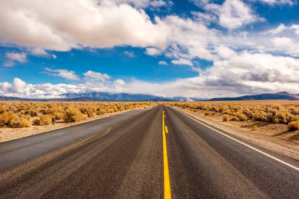 istock Open highway in California 672353926