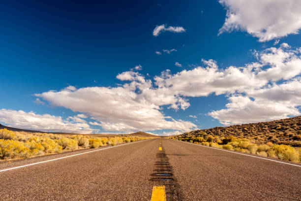 istock Open highway in California 672353994