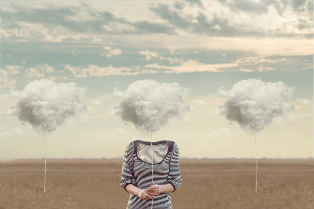 istock woman chooses her cloud to hide his face 672365962