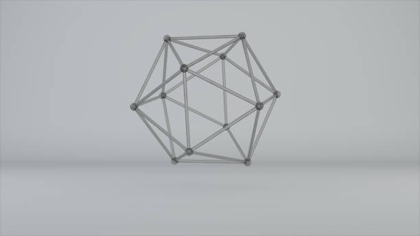 istock glass model of molecular lattice 672390982