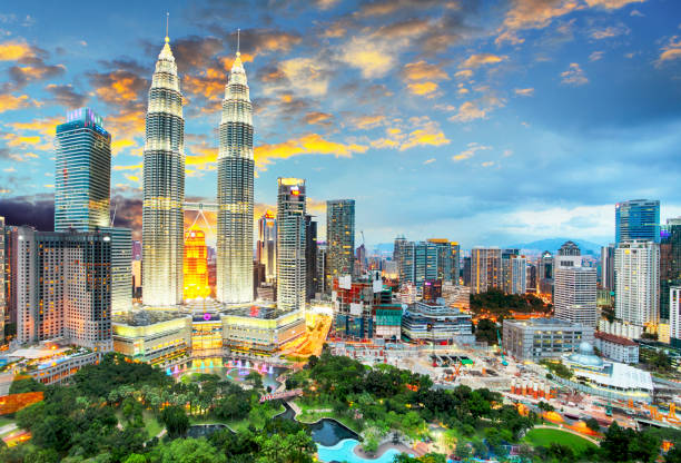istock Kuala Lumpur City during sunset 672437328