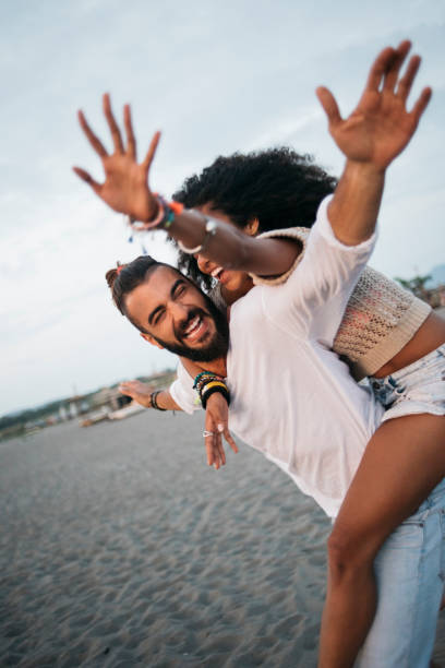 istock Love makes you feel like flying! 672450352