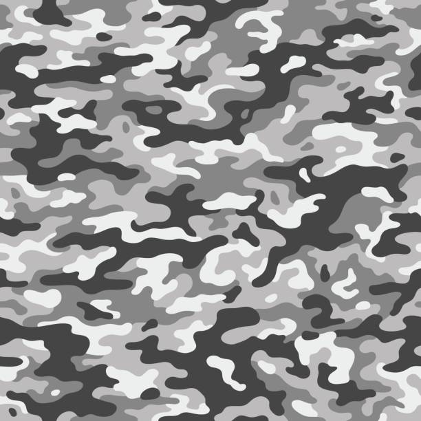 камуфляж бесшовный - camouflage stock illustrations