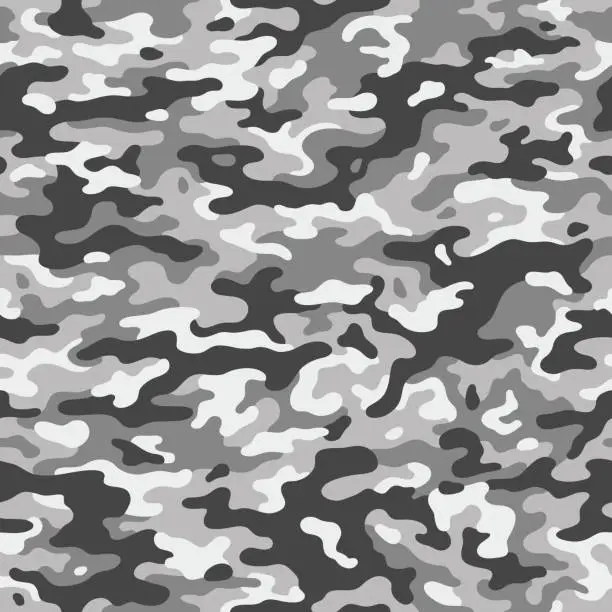 Vector illustration of Camouflage seamless