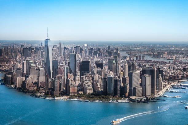 istock New York Cityscape, modern downtown skyline 672461584